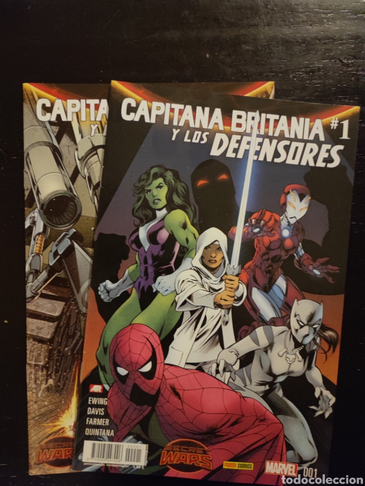Cómics: Capitán britania y los defensores 1 y 2. Secret wars - Foto 1 - 304118998