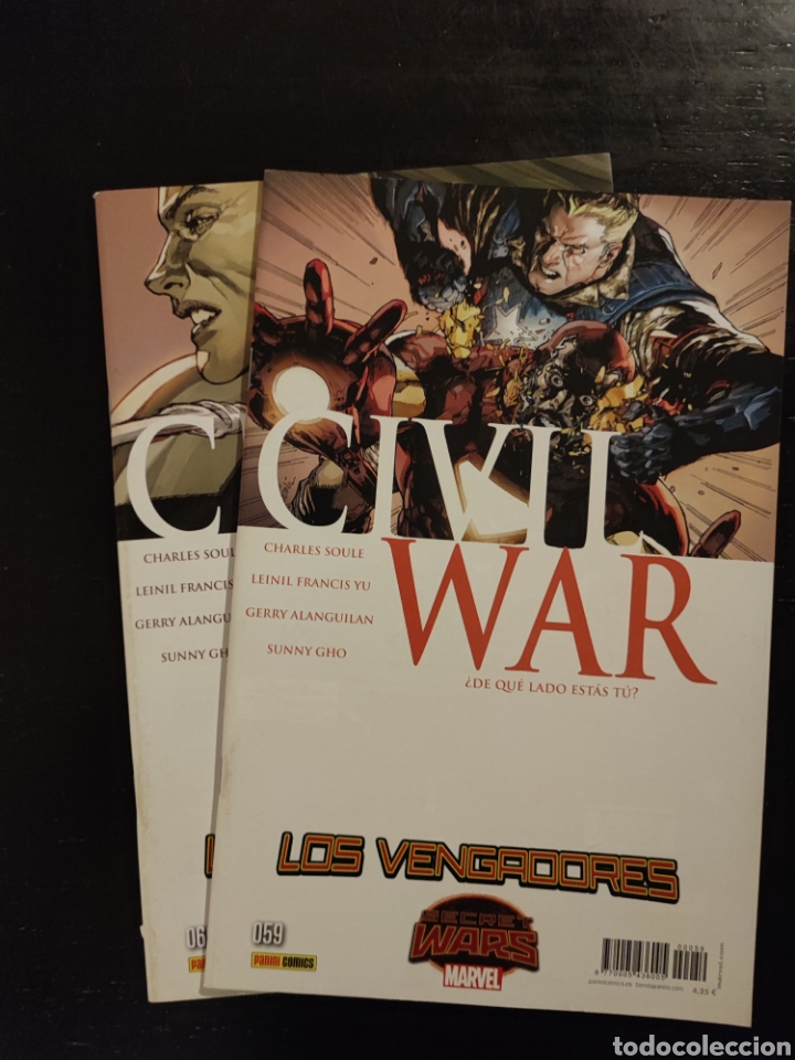 CIVIL WAR 1 Y 2. SECRET WARS (Tebeos y Comics - Panini - Marvel Comic)