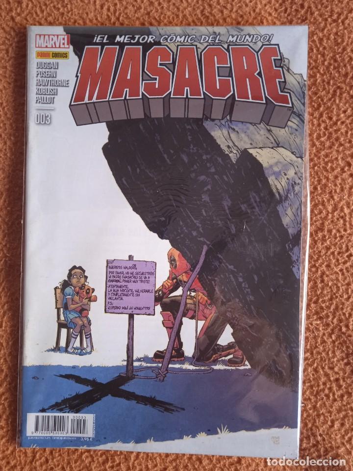 C&oacute;mics: MASACRE 3 MARVEL PANINI - Foto 1
