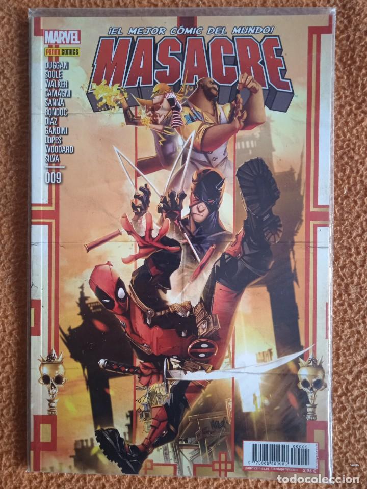 C&oacute;mics: MASACRE 9 MARVEL PANINI - Foto 1