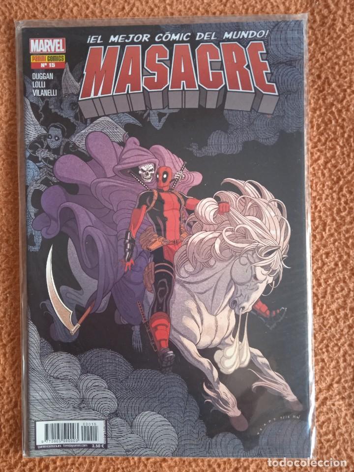 C&oacute;mics: MASACRE 15 MARVEL PANINI - Foto 1