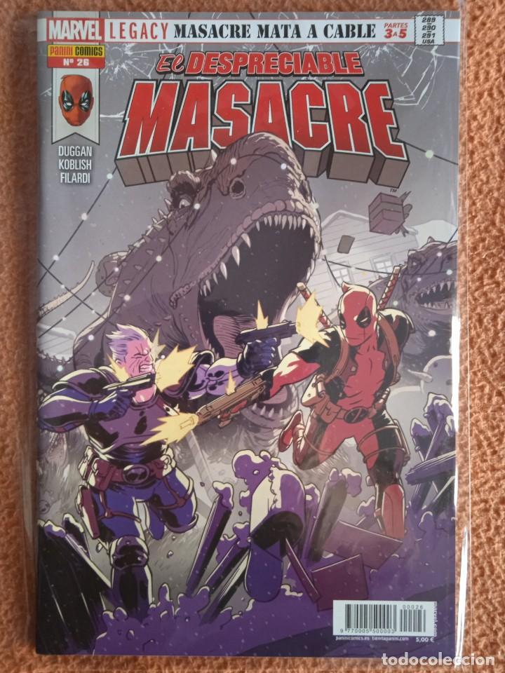 C&oacute;mics: MASACRE 26 MARVEL PANINI - Foto 1