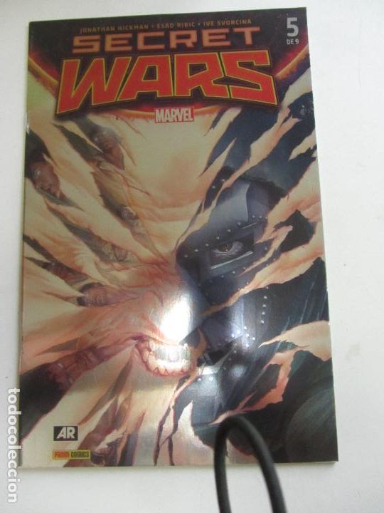 C&oacute;mics: SECRET WARS N&ordm; 5 - PORTADA ALEX ROSS - MARVEL PANINI E8X4 - Foto 1