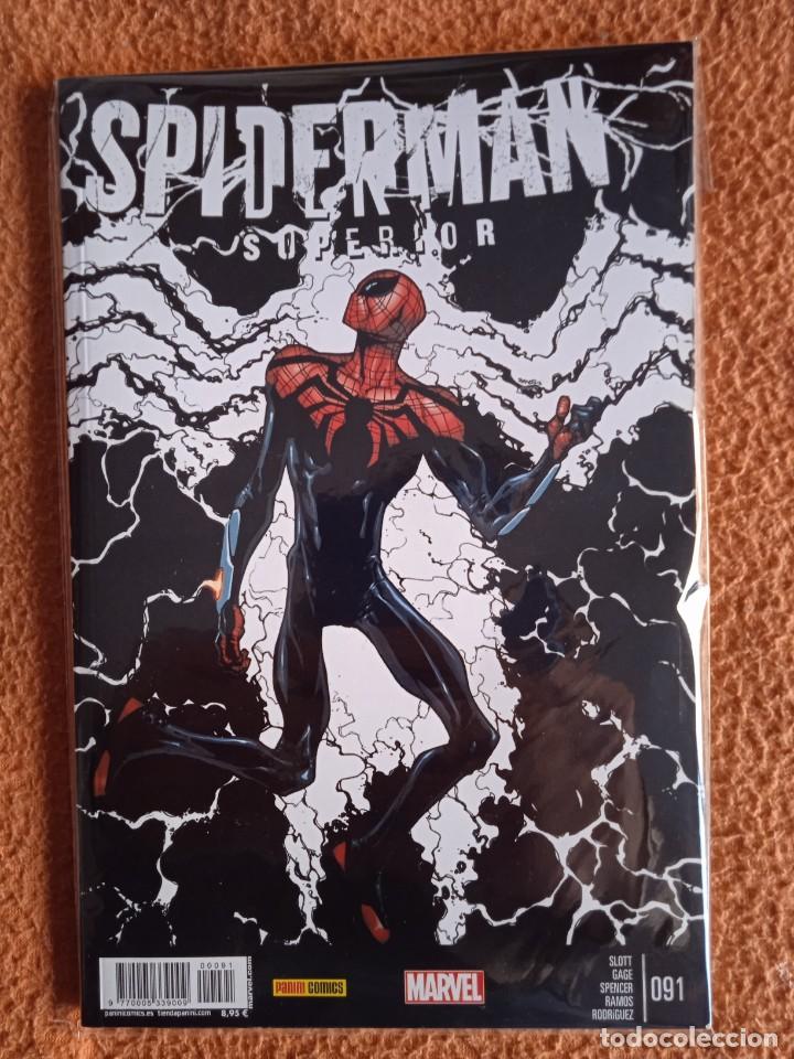 C&oacute;mics: DE KIOSCO SPIDERMAN SUPERIOR 91 PANINI COMICS - Foto 1