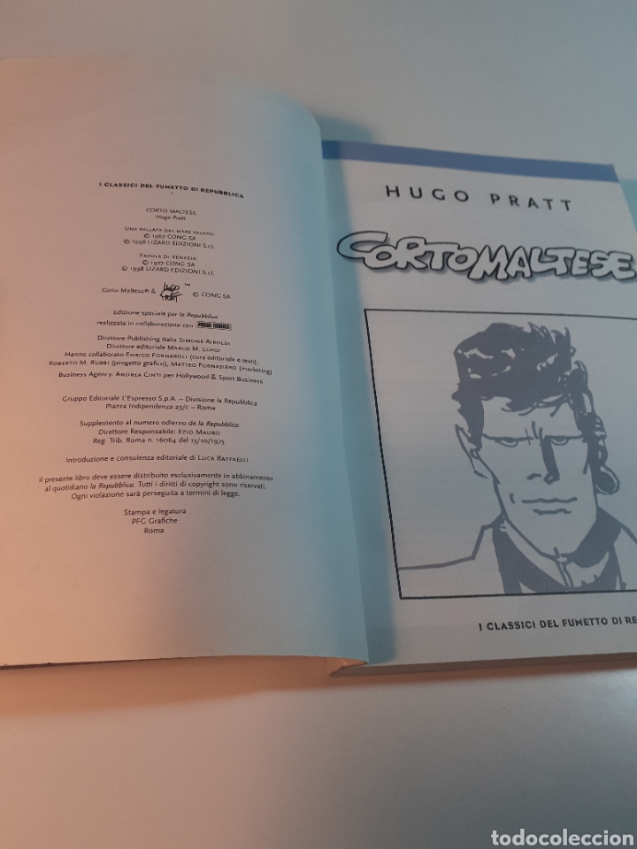 C&oacute;mics: Corto Maltese, Hugo Pratt, 2003, italiano - Foto 3