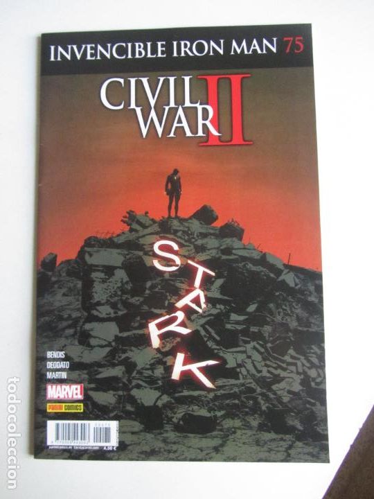 C&oacute;mics: INVENCIBLE IRON MAN VOL 2 N&ordm; 75 / BRIAN MICHAEL BENDIS PANINI MARVEL ARX13 - Foto 1