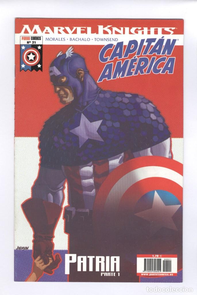C&oacute;mics: Panini. Capit&aacute;n Am&eacute;rica. Marvel knights. 21 - Foto 1
