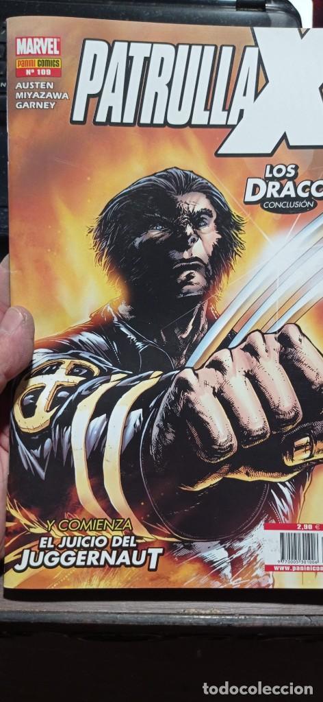 C&oacute;mics: PATRULLA X 109 COMICS PANINI MARVEL - Foto 1