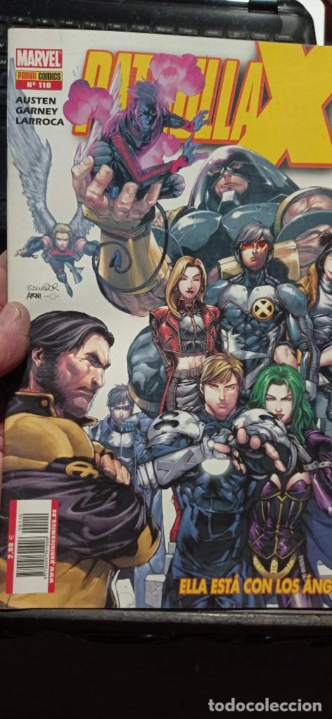 C&oacute;mics: PATRULLA X 110 COMICS PANINI MARVEL - Foto 1