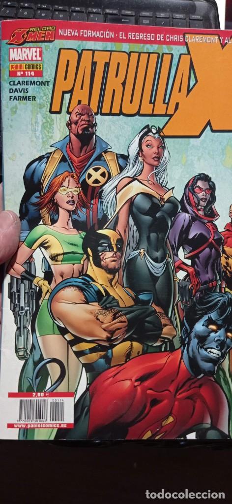 C&oacute;mics: PATRULLA X 114 COMICS PANINI MARVEL - Foto 1