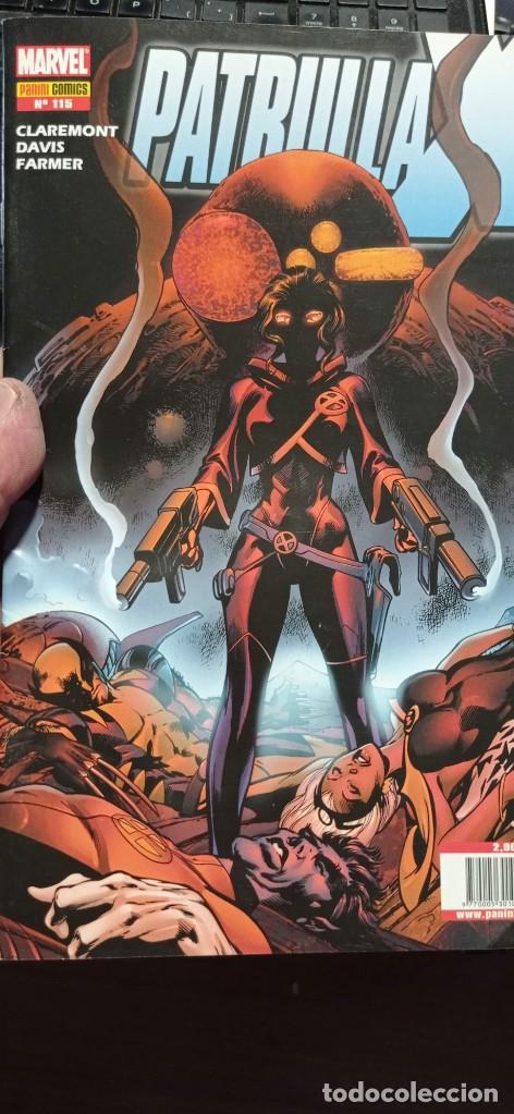 C&oacute;mics: PATRULLA X 115 COMICS PANINI MARVEL - Foto 1