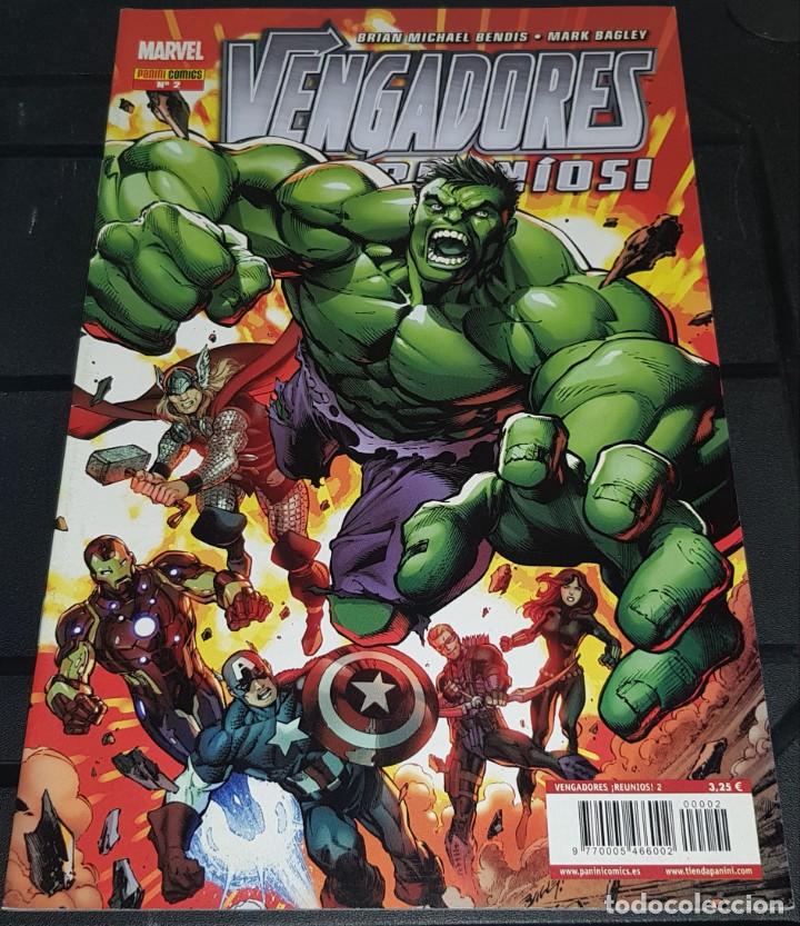 C&oacute;mics: VENGADORES &iexcl;REUN&Iacute;OS! n&uacute;meros 1, 2 y 3 de PANINI. - Foto 2