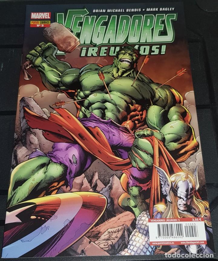 C&oacute;mics: VENGADORES &iexcl;REUN&Iacute;OS! n&uacute;meros 1, 2 y 3 de PANINI. - Foto 3