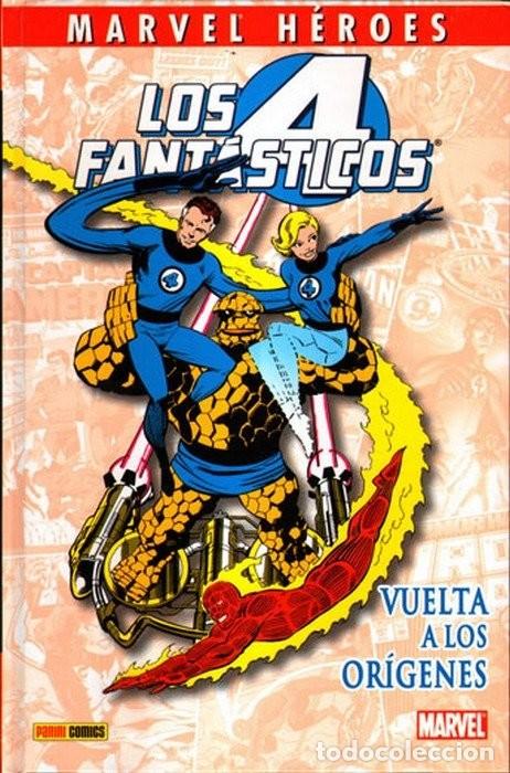 C&oacute;mics: MARVEL H&Eacute;ROES: LOS 4 FANT&Aacute;STICOS - VUELTA A LOS OR&Iacute;GENES - PANINI - Foto 1