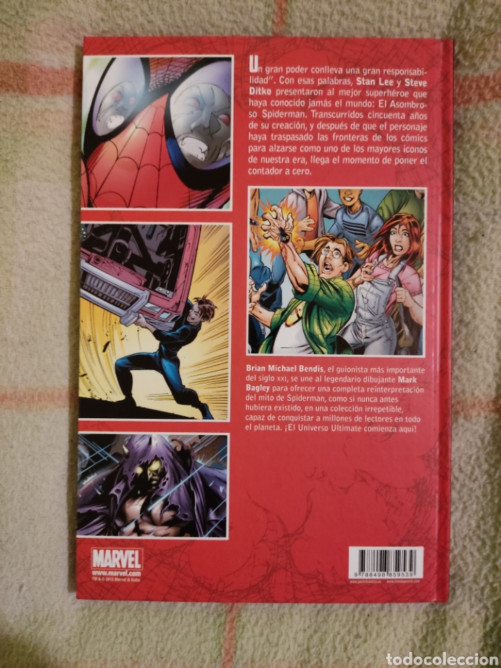 C&oacute;mics: Tomo Ultimate Spiderman Poder y Responsabilidad Tapa Dura - Foto 2
