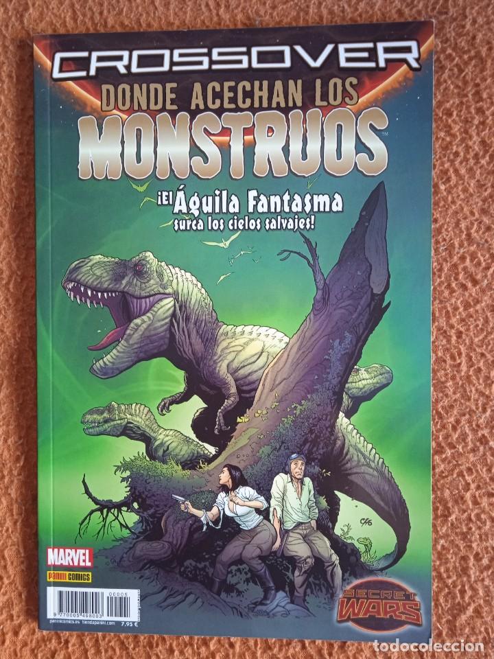 C&oacute;mics: CROSSOVER 5 DONDE ACECHAN LOS MONSTRUOS-PANINI - Foto 1