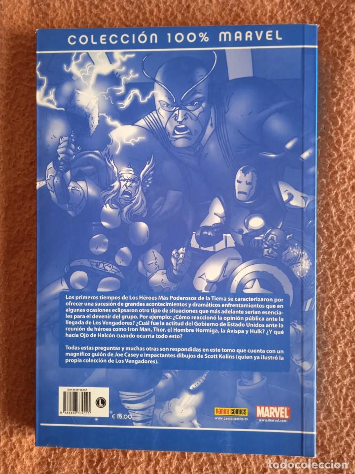 C&oacute;mics: Vengadores a&ntilde;o 1. Tomo 100 % Marvel de Panini. - Foto 3