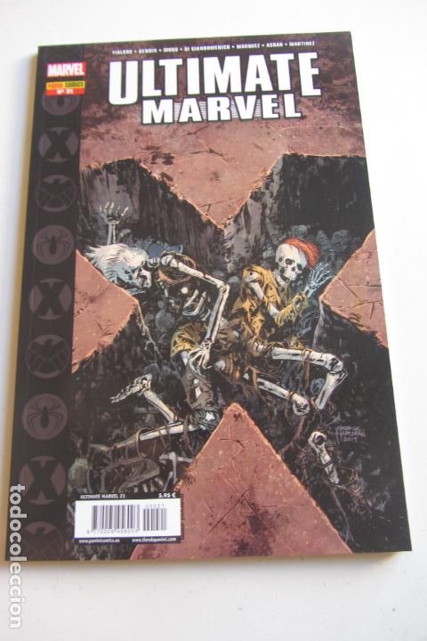 C&oacute;mics: ULTIMATE MARVEL N&ordm; 21 PANINI R&Uacute;STICA 2013 arx20 - Foto 1