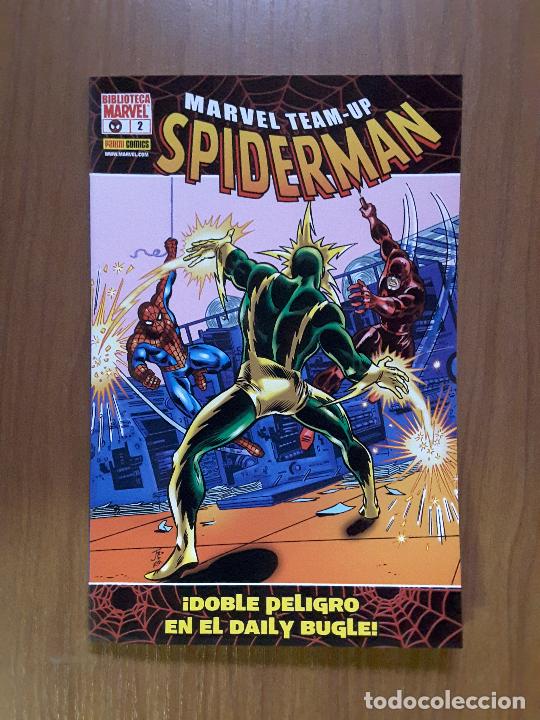 C&oacute;mics: Spiderman. Doble Peligro en el Daily Bugle. Marvel Team-Up 2. Panini. - Foto 1