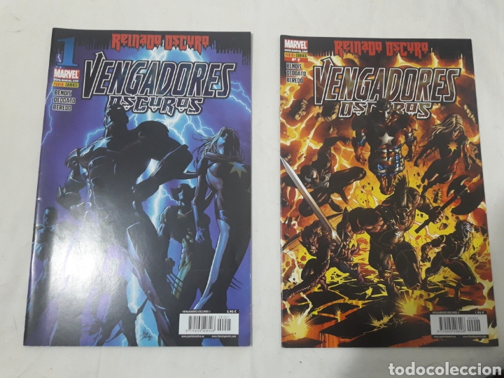 C&oacute;mics: VENGADORES OSCUROS. COLECCI&Oacute;N COMPLETA. IMPECABLES - Foto 2