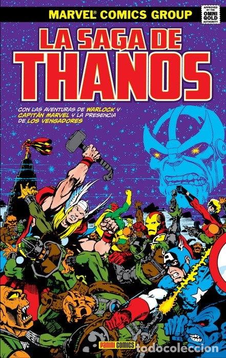 C&oacute;mics: LA SAGA DE THANOS PANINI OMNIGOLD - Foto 1