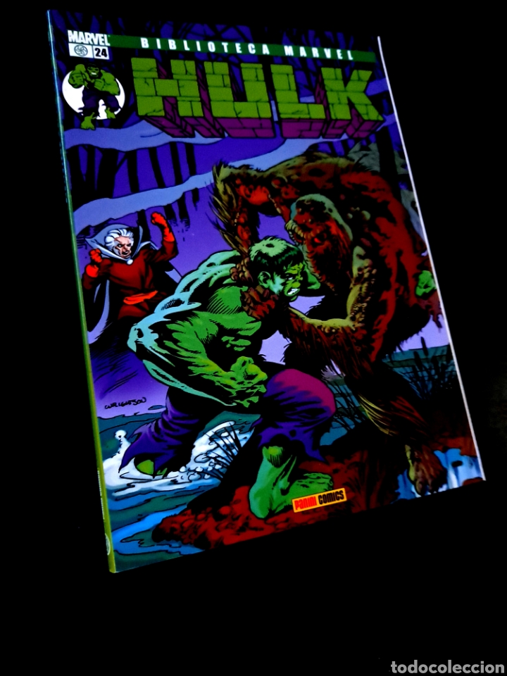 C&oacute;mics: DE KIOSCO BIBLIOTECA MARVEL HULK 24 COMICS PANINI - Foto 1