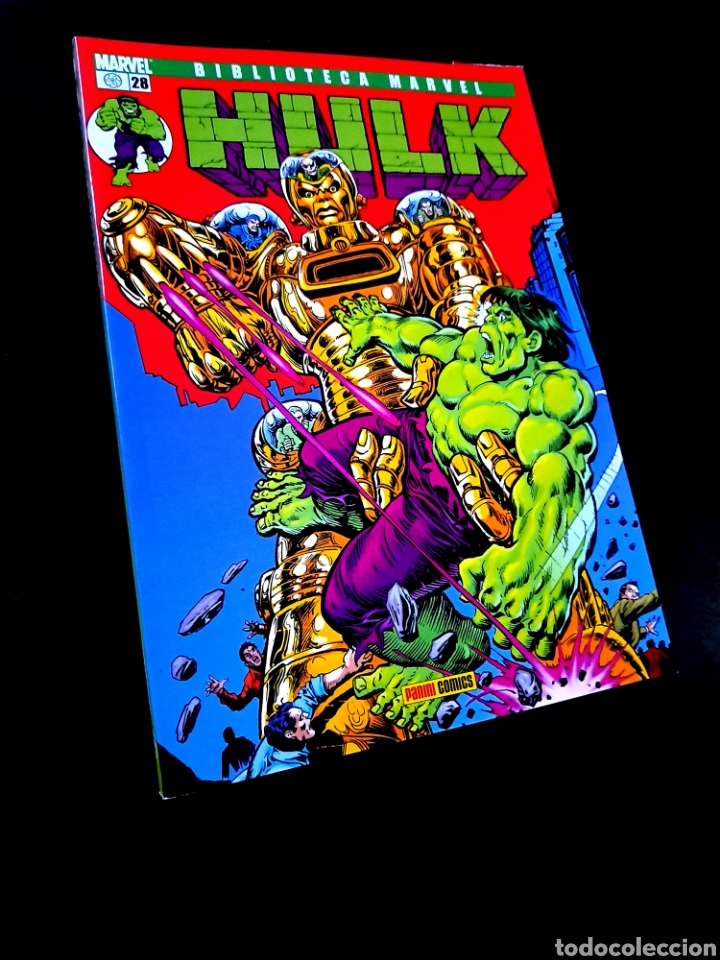 C&oacute;mics: DE KIOSCO BIBLIOTECA MARVEL HULK 28 COMICS PANINI - Foto 1