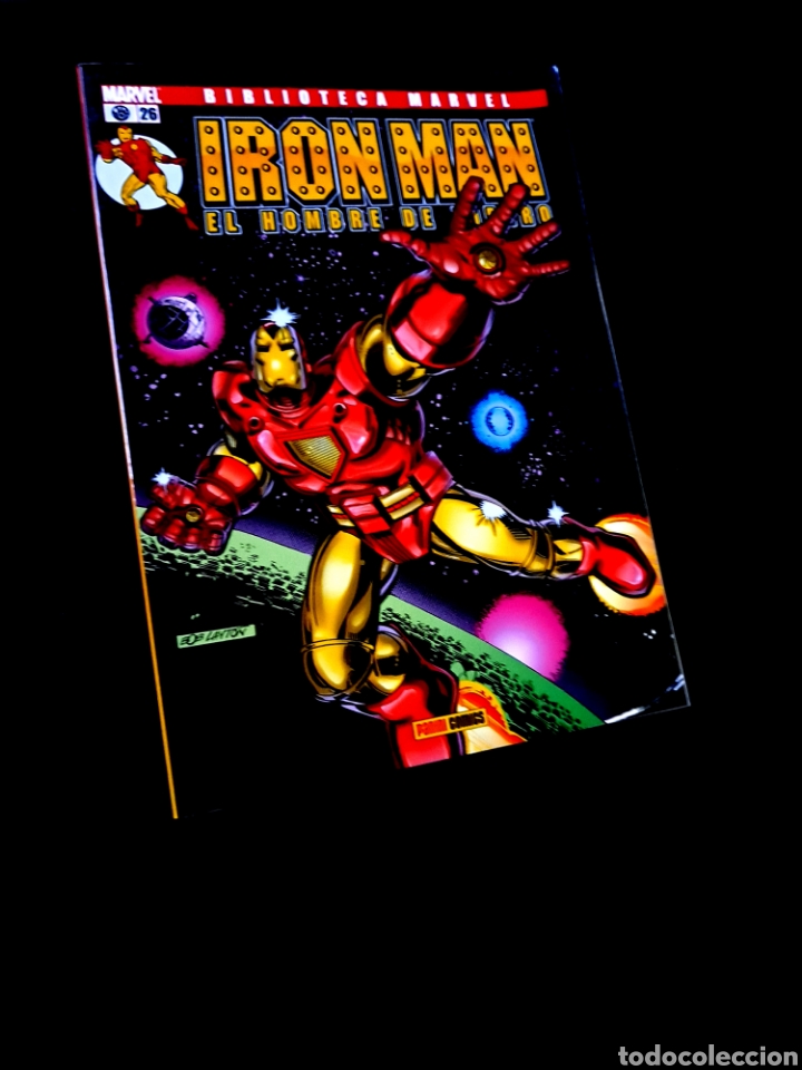 C&oacute;mics: DE KIOSCO BIBLIOTECA MARVEL IRON MAN 26 COMICS PANINI COMICS - Foto 1