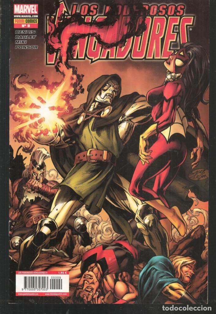 C&oacute;mics: LOS PODEROSOS VENGADORES. N&ordm; 9. MARVEL / PANINI COMICS.(ST/C79B) - Foto 1