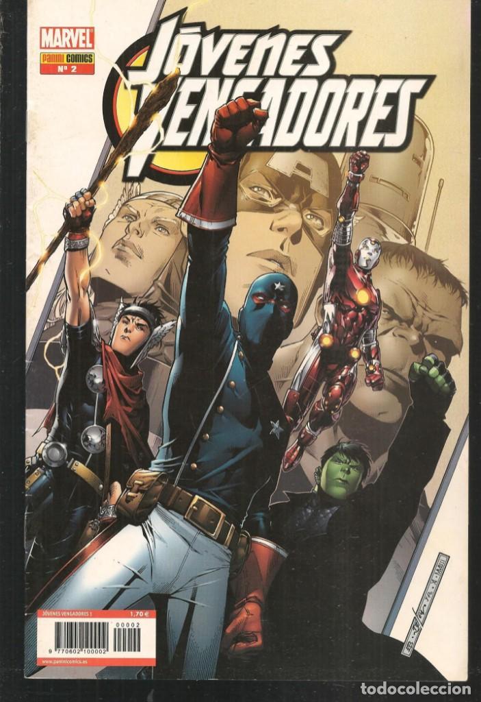 C&oacute;mics: J&Oacute;VENES VENGADORES. N&ordm; 2. MARVEL / PANINI COMICS.(ST/C79B) - Foto 1