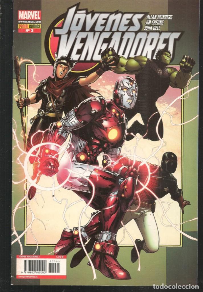 C&oacute;mics: J&Oacute;VENES VENGADORES. N&ordm; 3. MARVEL / PANINI COMICS.(ST/C79B) - Foto 1