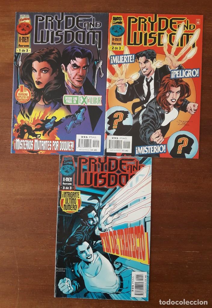C&oacute;mics: X-MEN PRIDE AND WISDOM MINISERIE COMPLETA 3 N&ordm; FORUM - Foto 1
