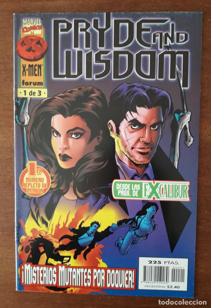 C&oacute;mics: X-MEN PRIDE AND WISDOM MINISERIE COMPLETA 3 N&ordm; FORUM - Foto 2