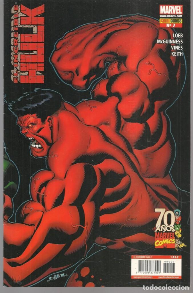 C&oacute;mics: EL INCREIBLE HULK. N&ordm; 7. MARVEL / PANINI COMICS.(ST/C79B) - Foto 1