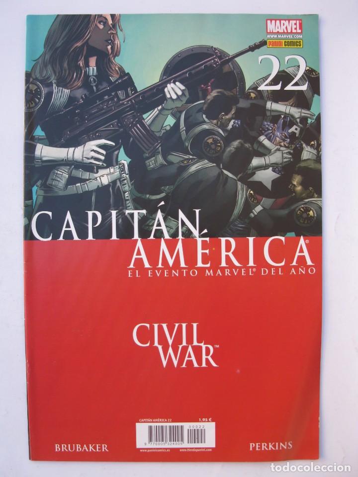 C&oacute;mics: CAPIT&Aacute;N AM&Eacute;RICA - A&Ntilde;O 3 - N&ordm; 22 - PANINI COMICS - A&Ntilde;O 2007. - Foto 1