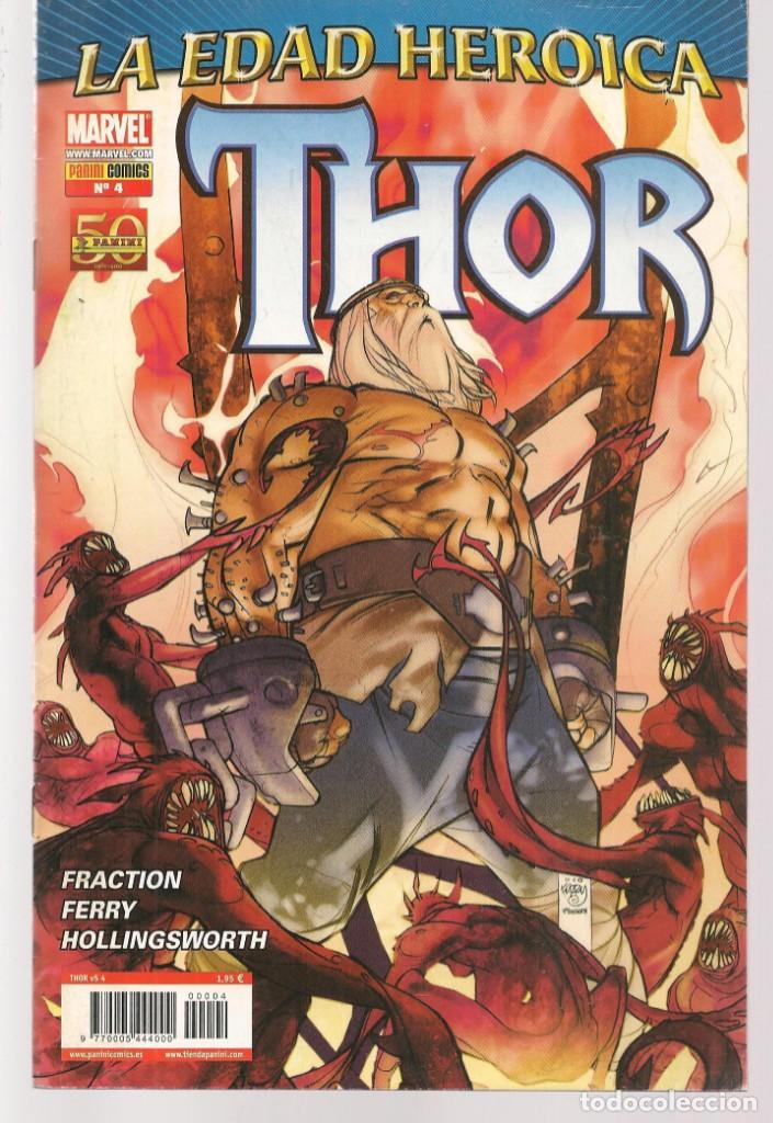 C&oacute;mics: THOR. VOL. V. LA EDAD HER&Oacute;ICA. N&ordm; 4. MARVEL / PANINI COMICS.(ST/A19) - Foto 1