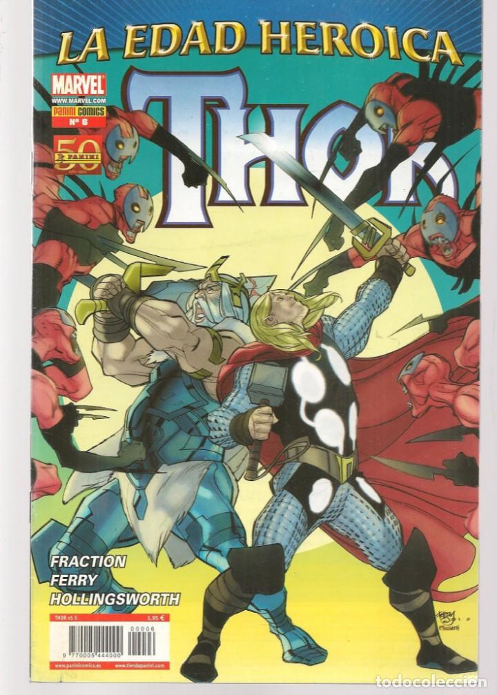 C&oacute;mics: THOR. VOL. V. LA EDAD HER&Oacute;ICA. N&ordm; 6. MARVEL / PANINI COMICS.(ST/A19) - Foto 1