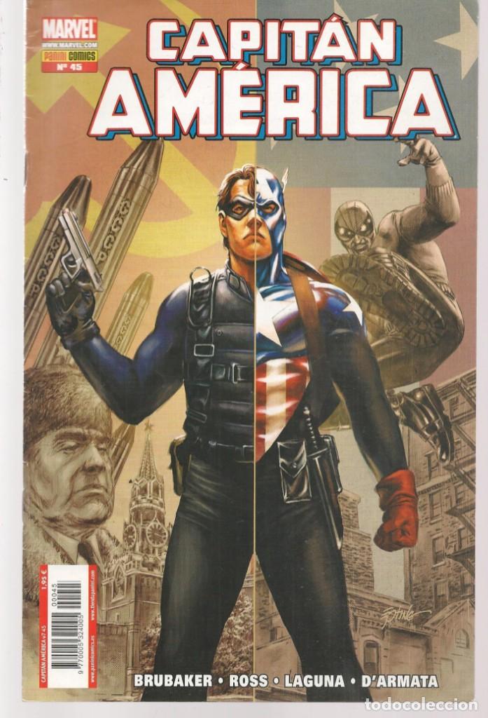 C&oacute;mics: CAPIT&Aacute;N AM&Eacute;RICA. V. 7. N&ordm; 45. MARVEL / PANINI COMICS.(ST/A19) - Foto 1