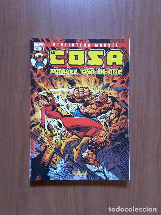C&oacute;mics: La Cosa. Marvel Two-In-One 5. Biblioteca Marvel. Panini. - Foto 1