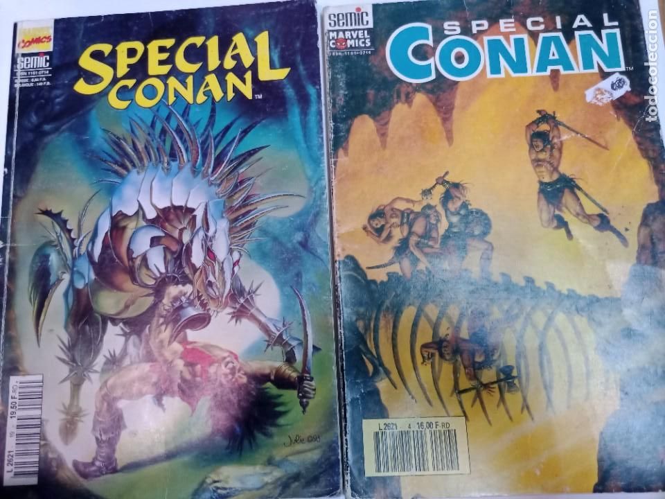 C&oacute;mics: MARVEL Special Conan (franc&eacute;s) 2 n&uacute;meros sueltos SA7511 - Foto 1