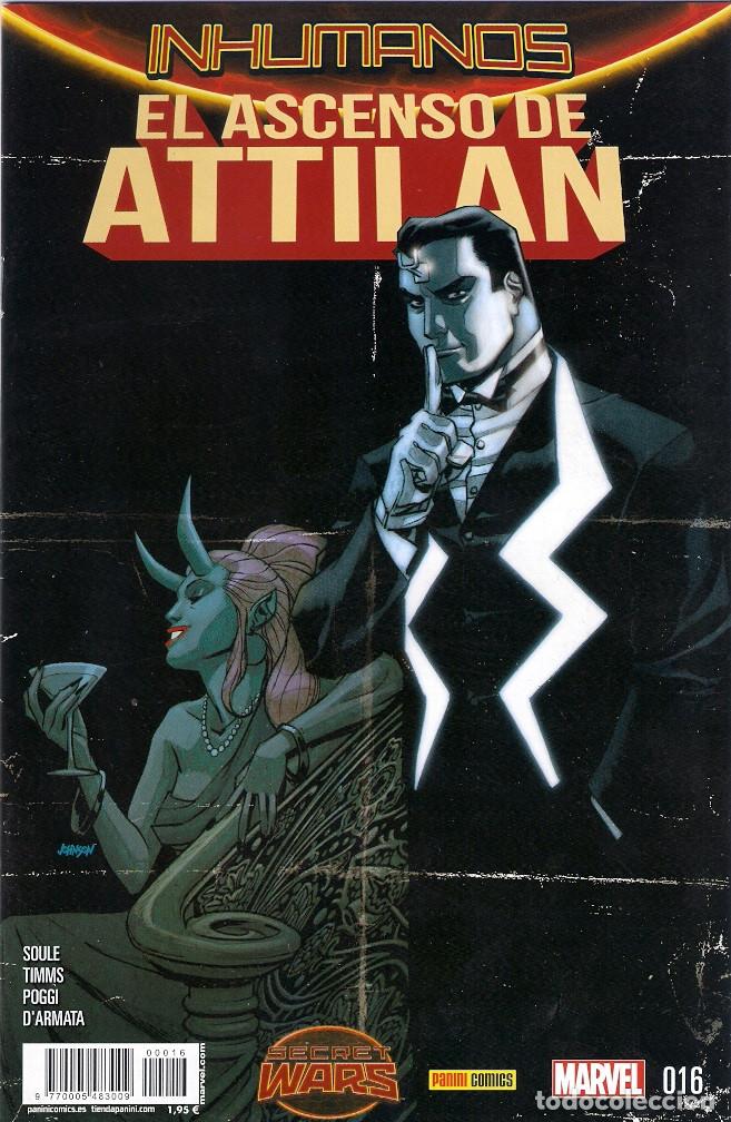 C&oacute;mics: Inhumanos. n&ordm; 16. El Ascenso de Attilan - Foto 1