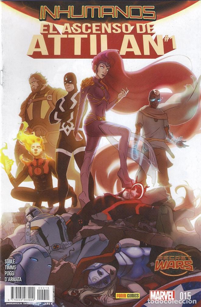 C&oacute;mics: Inhumanos. n&ordm; 15. El Ascenso de Attilan - Foto 1