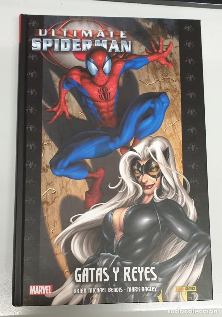 C&oacute;mics: ULTIMATE SPIDERMAN INTEGRAL N&ordm; 6 : GATAS Y REYES - BRIAN MICHAEL BENDIS / MARVEL - PANINI - Foto 1