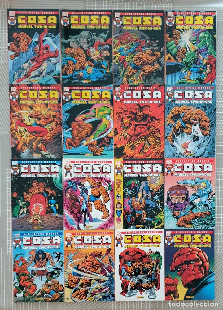 C&oacute;mics: BIBLIOTECA MARVEL. LA COSA. Colecci&oacute;n completa de 16 tomos. Panini Comics 2004 - Foto 1