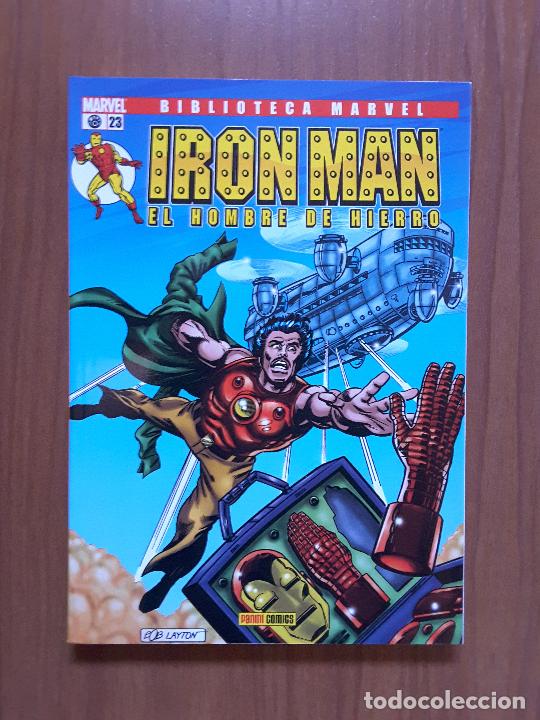 C&oacute;mics: Iron Man 23. Biblioteca Marvel. Panini. - Foto 1