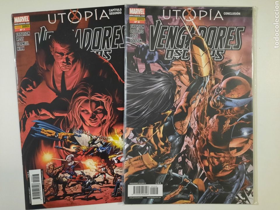 C&oacute;mics: VENGADORES OSCUROS 7 Y 8 - UTOP&Iacute;A - GRAPA MARVEL PANINI 2010 - Foto 1