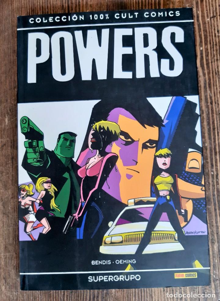 C&oacute;mics: POWERS - SUPERGRUPO (BENDIS, OEMING) COLECCI&Oacute;N 100% CULT COMICS - Foto 1