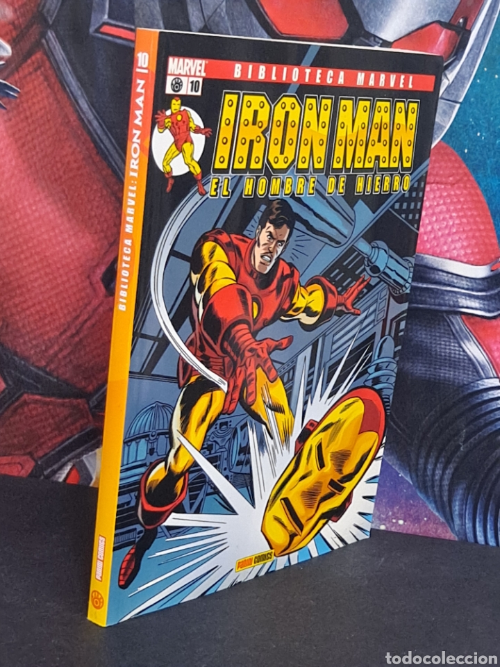 C&oacute;mics: EXCELENTE ESTADO BIBLIOTECA MARVEL IRON MAN 10 PANINI COMICS MARVEL - Foto 1
