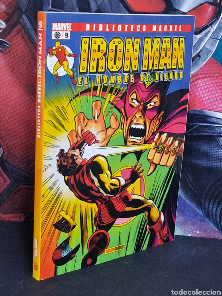C&oacute;mics: EXCELENTE ESTADO BIBLIOTECA MARVEL IRON MAN 9 PANINI COMICS MARVEL - Foto 1