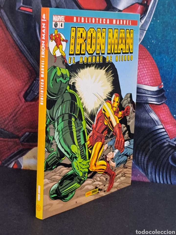 C&oacute;mics: EXCELENTE ESTADO BIBLIOTECA MARVEL IRON MAN 4 PANINI COMICS MARVEL - Foto 1